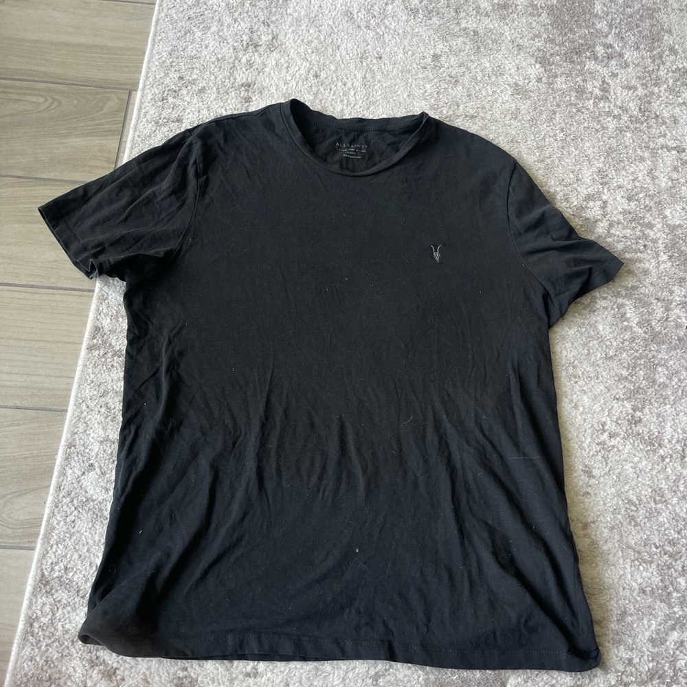 All saints black men’s shirt